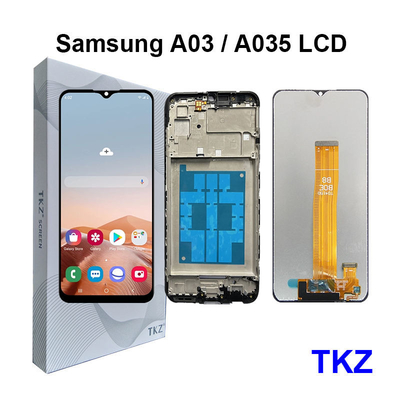 شاشة LCD للهاتف المحمول لشاشة عرض LCD للمجرة A03 A035F تعمل باللمس شاشة عرض LCD