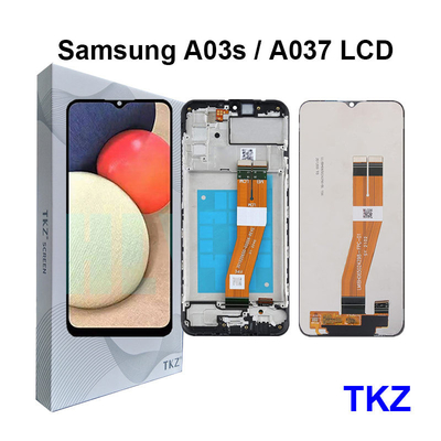 شاشة الهاتف LCD المجددة لسامسونج غالاكسي A03s LCD A037F A037M A037FD A03S عرض شاشة تعمل باللمس رقمي